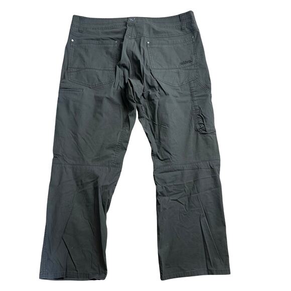 Vtg Kuhl Revolvr Pants Gotham Grey Patina Dye Men's Size 38x30 Actual 38x27 - Picture 2 of 9